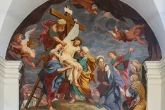 Quagliev baročni prizor iz Pu&scaron;tala