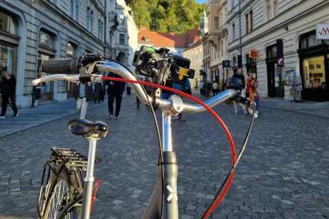 snemanje kolesarske infrastrukture / Foto: Arhiv Amzs