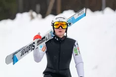 Smučarski skoki trening slovenska ženska in mo&scaron;ka reprezentanca Planica december 2025Na fotografiji Domen Prevc smučarski skakalec in svetovni rekorder / Foto: Nik Bertoncelj