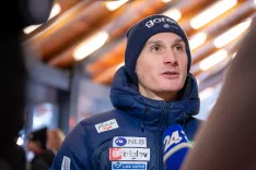 Smučarski skoki trening slovenska ženska in mo&scaron;ka reprezentanca Planica december 2025Na fotografiji Domen Prevc smučarski skakalec in svetovni rekorder / Foto: Nik Bertoncelj