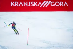 Kranjska Gora.Slalomska tekma svetovnega pokala v alpskem smučanju za zenske. / Foto: Anže Malovrh/sta