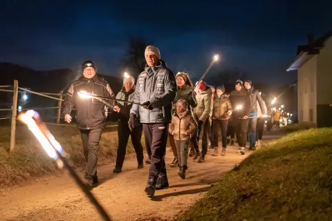 Baklada Dolenja vas in Selca, 2026 / Foto: Simon Benedičič
