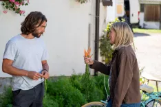 Snemanje nadaljevanke Tak&scaron;no je življenje na Jezerskem / Foto: Primož Pičulin