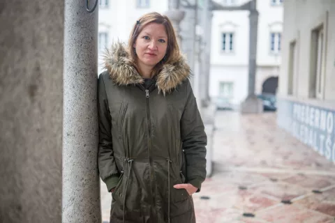 Intervju - Tja&scaron;a Mislej, slovenska dramatičarka, dramaturginja, lektorica in pedagoginja / Foto: Primož Pičulin