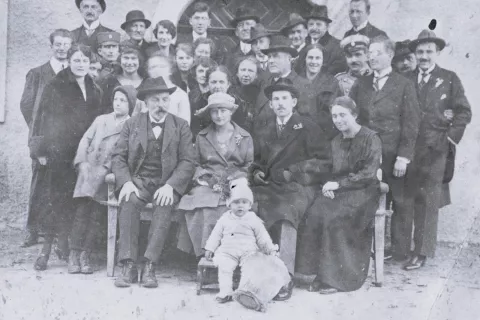 Poroka Ale&scaron;a Paulina in Anice Fister / Foto: Arhiv Marka Pogačnika