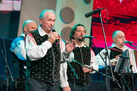 Koncert Slakova glasba Železniki, Andrej Bergant / Foto: Simon Benedičič