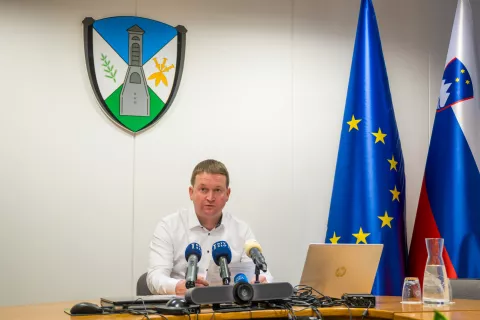 župan Občine Železniki Marko Gasser / Foto: Primož Pičulin