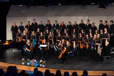 Komorni pevski zbor Mysterium / Foto: Robert Purkart