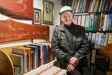 Matjaž Brojan slovenski novinar, kulturni delavec in publicist Domžale / Foto: Tina Dokl