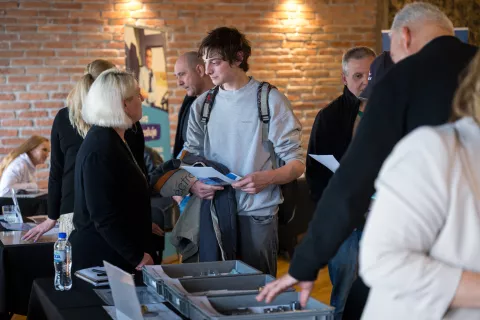Zaposlitveno-karierni dogodek Priložnost zame v Kranju, ZRSZ, Območna služba Kranj / Foto: Primož Pičulin