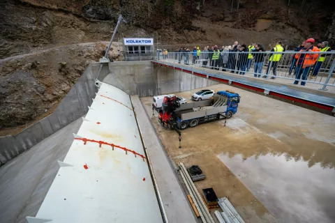 Zadrževalnik bo zagotavljal večjo poplavno varnost