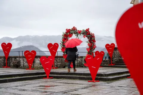 Mesec ljubezni na BleduBlejski grad 4.2.2026 / Foto: Nik Bertoncelj