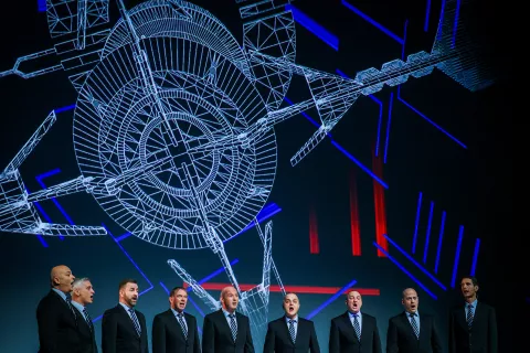 Ljubljana, Cankarjev dom.Osrednja državna proslava na predvečer Pre&scaron;ernovega dne. / Foto: Daniel Novaković/sta