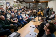 Javna obravnava prostorskega načrta KS Lesce / Foto: Nik Bertoncelj