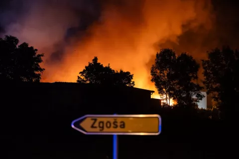 Opozarjajo na požarno (ne)varnost