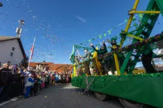 Pustna povorka v &Scaron;enčurju. &Scaron;enčur, 15. 2. 2026 / Foto: Matic Zorman