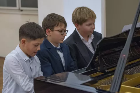 Nastop učencev DO RE MI / Foto: Arhiv Do Re Mi