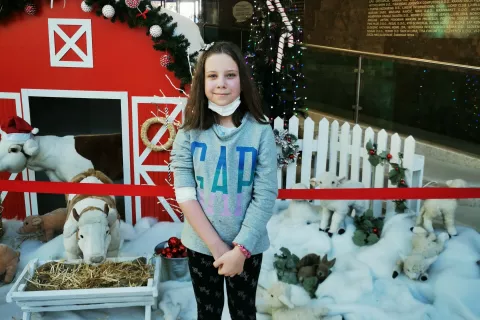 Dobrodelna predstava za malo borko Lano