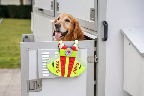 Dan civilne za&scaron;čite podelitev priznanj in nagrade Civilna za&scaron;čita 2026 Brdo pri Kranju ZRPS / Foto: Tina Dokl