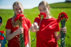 Prvomajska proslava na Križni gori 2025 / Foto: Primož Pičulin