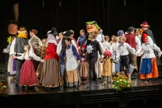 15. folklorni večer KUD Triglav Srednja vas v BohinjuBohinjska Bistrica Kulturni dom Joža Ažmana 28.2.2026skupna plesna točka / Foto: Nik Bertoncelj