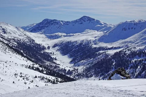 Pogled v dolino Rosannin nad katero se pne K&ouml;nigstuhl. / Foto: Jelena Justin