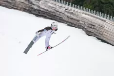 Smučarski skoki trening slovenska ženska in mo&scaron;ka reprezentanca Planica december 2025Na fotografiji Nika Prevc smučarska skakalka in svetovna rekorderka / Foto: Nik Bertoncelj