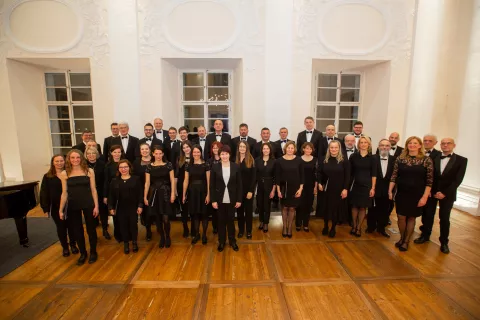 Gorenjski projektni zbor na zborovski reviji v Radovljici pred tremi leti / Foto: Adrijan Pregelj