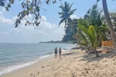 Plaža Lamai na vzhodnem delu otoka Koh Samui / Foto: Neža Markelj