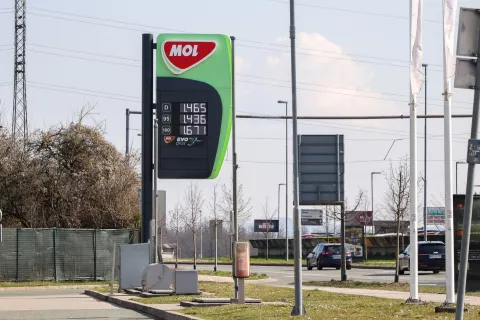cene govriv gorivo bencin nafta diesel bencinska črpalka gneča / Foto: Tina Dokl