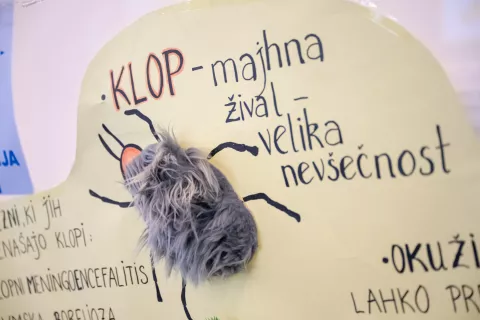 Dan odprtih vrat Zdravstveni dom Jesenice, Dan varnosti pacientov, klop / Foto: Nik Bertoncelj