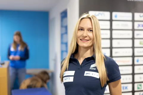 Tiskovna Konferenca Atletske Zveze Slovenije - Svetovno Prvenstvo v dvoranski atletiki. Ljubljana, 16. 3. 2026 / Foto: Matic Zorman