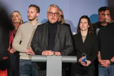 Volitve v državni zbor 2026 DZ stranka SD Matjaž Han / Foto: Tina Dokl