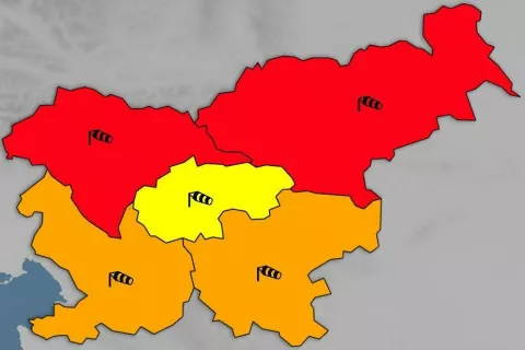 vreme opozorilo / Foto: Arso
