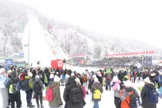 Ženske danes dopoldan ne bodo trenirale na Letalnici bratov Gori&scaron;ek. / Foto: Peter Ko&scaron;enina