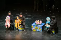 Dramski festival Gimnazija Jesenice 24.2.2026TEATER PROF. predstava ZLATOKRIL / Foto: Nik Bertoncelj