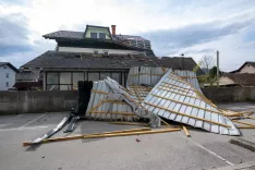 Vetrolom na Gorenjskem, 27. 3. 2026 - Naklo / Foto: Primož Pičulin