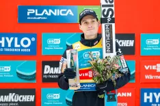 Planica, Nordijski center Planica.Prva posamicna tekma za moske v finalu svetovnega pokala v smucarskih skokih. / Foto: Anže Malovrh/sta