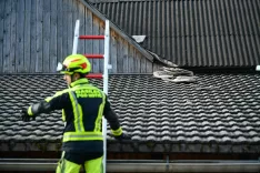 Posledice vetroloma občina Žirovnica28.3.2026pomoč gasilcev iz regije in Ljubljane / Foto: Nik Bertoncelj