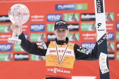 Domen Prevc, Planica / Foto: Peter Ko&scaron;enina