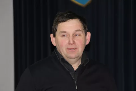 Dolgoletni predsednik govedorejskega dru&scaron;tva Anton &Scaron;enk / Foto: Cveto Zaplotnik
