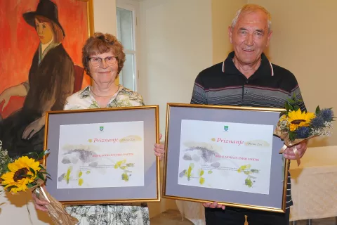 Milka Bokal in Martin Eniko Foto: Foto Viktor