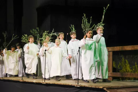 Filatelistična vitrina o &Scaron;kofjelo&scaron;kem pasijonu