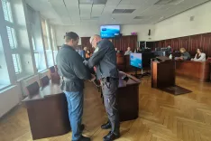 Okrožno sodi&scaron;če Kranj, sojenje, obtoženi Peter Primožič, KD umor / Foto: Simon &Scaron;ubic