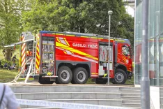 požar Osnovna &scaron;ola Bistrica pri Tržič / Foto: Tina Dokl