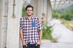 Portret Armin Čulić, Jesenice, film Čakam na vlak / Foto: Nik Bertoncelj