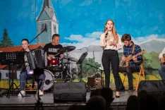 Dobrodelni koncert PGD Lancovo za novo gasilsko voziloKD Lancovo 11.4.2026Pevska skupina Orion / Foto: Nik Bertoncelj