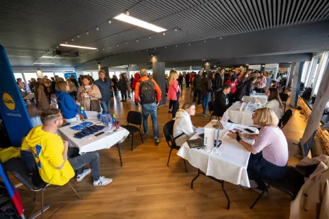 Zaposlitveno-karierni dogodek Priložnost zame v Kranju, ZRSZ, Območna služba Kranj / Foto: Primož Pičulin