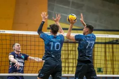 Kamničani so proti Ljubljančanom izgubili vse tri nize. / Foto: Jan Ur&scaron;ič