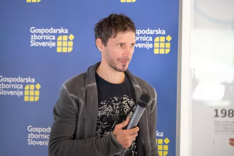 Podelitev priznanj najbolj&scaron;im inovacijam Gorenjske Nordijski center PlanicaGost dogodka Robert Kranjec / Foto: Nik Bertoncelj